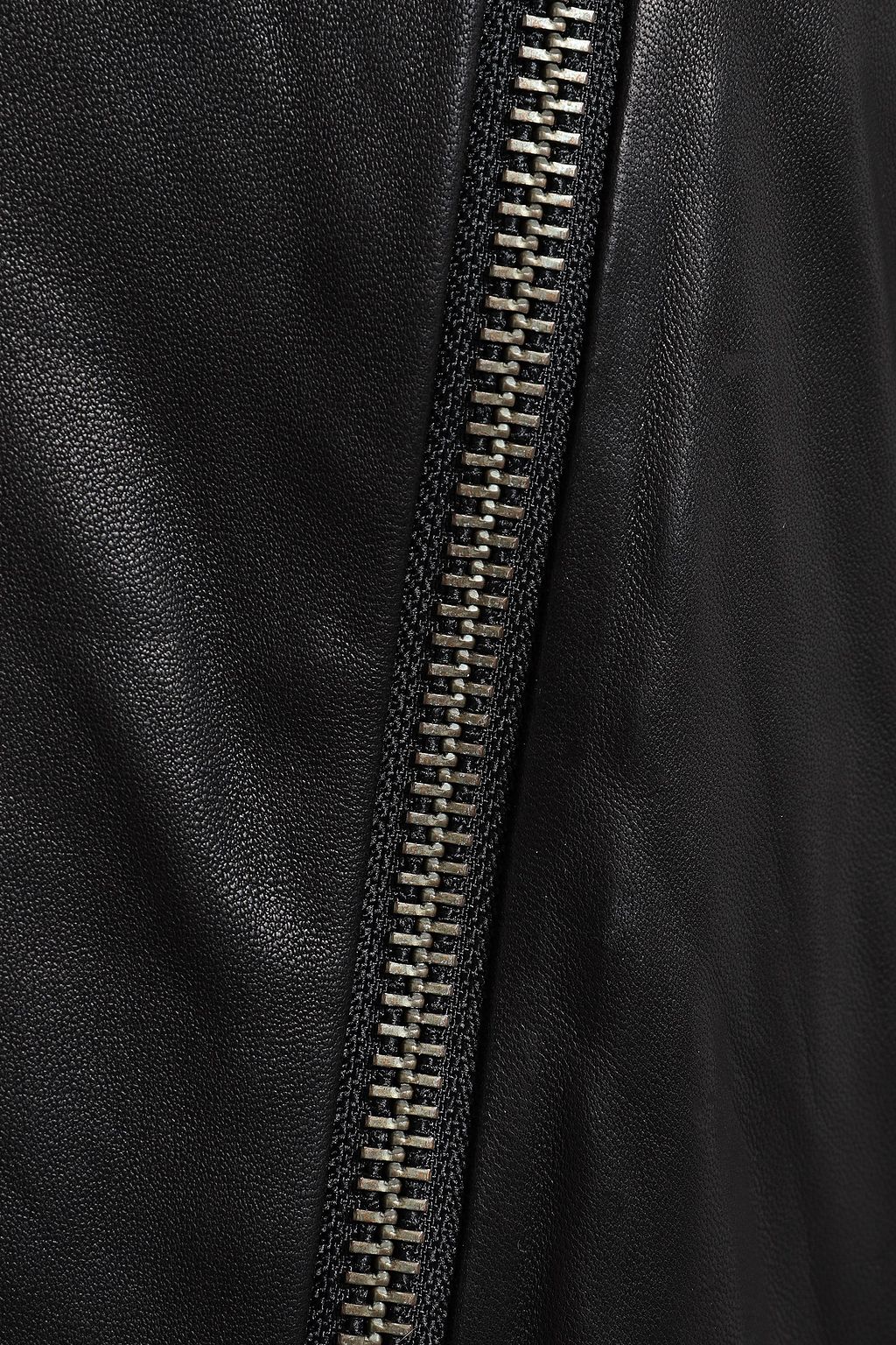 VINCE. Leather biker jacket