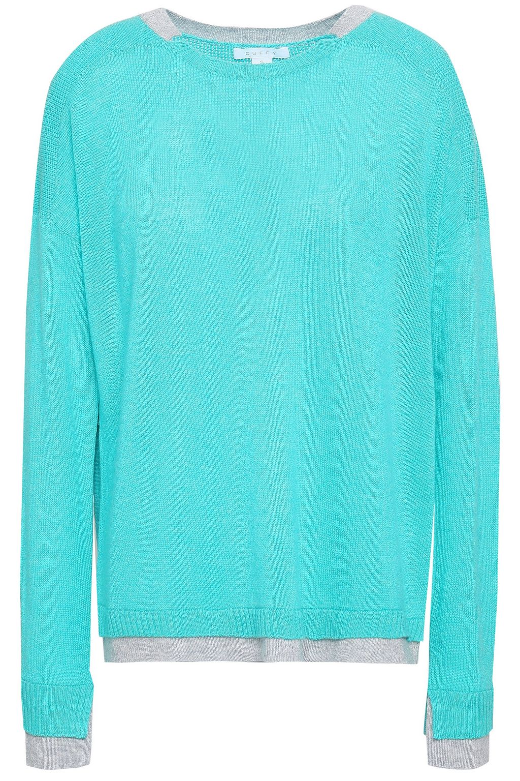turquoise cashmere jumper