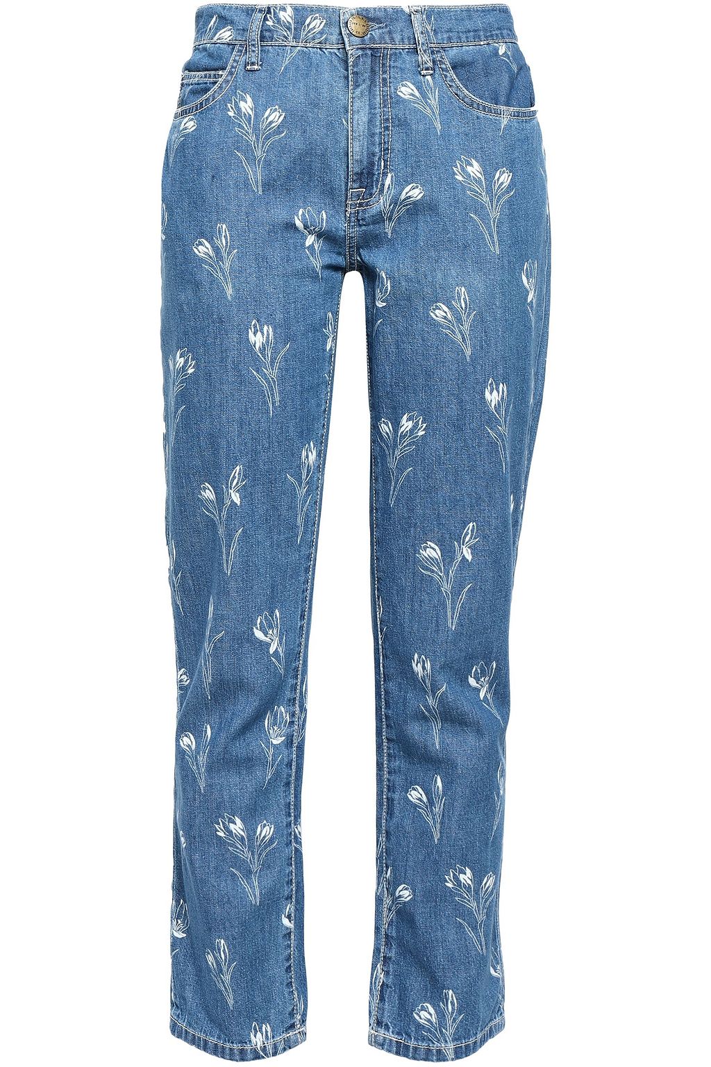 current elliott floral jeans