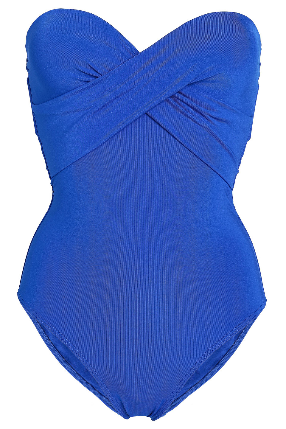 Jets Australia By Jessika Allen Woman Crossover Swimsuit Royal Blue Size 8