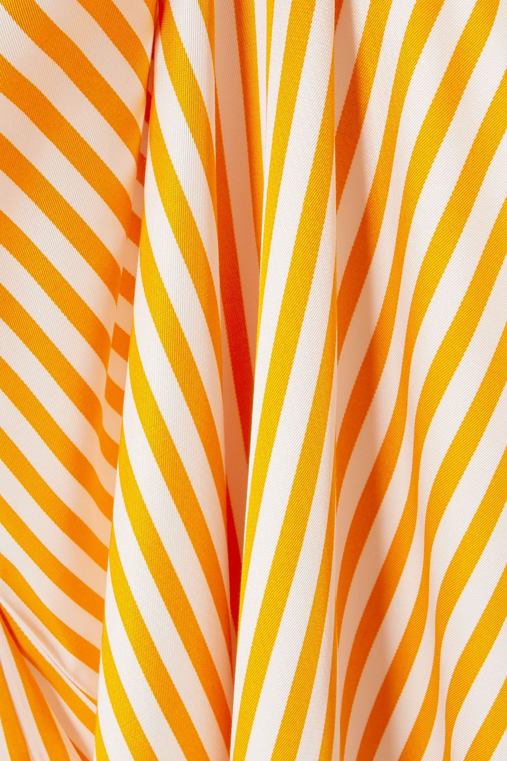 MAGGIE MARILYN Striped twill mini dress