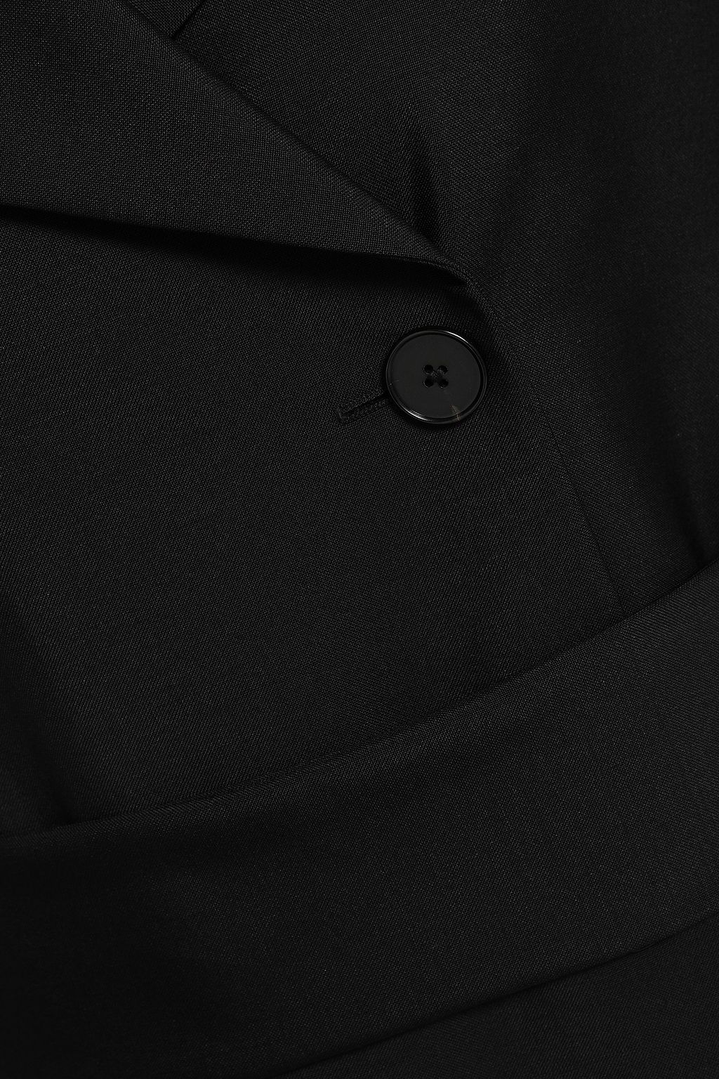 JIL SANDER Belted wool-blend twill coat