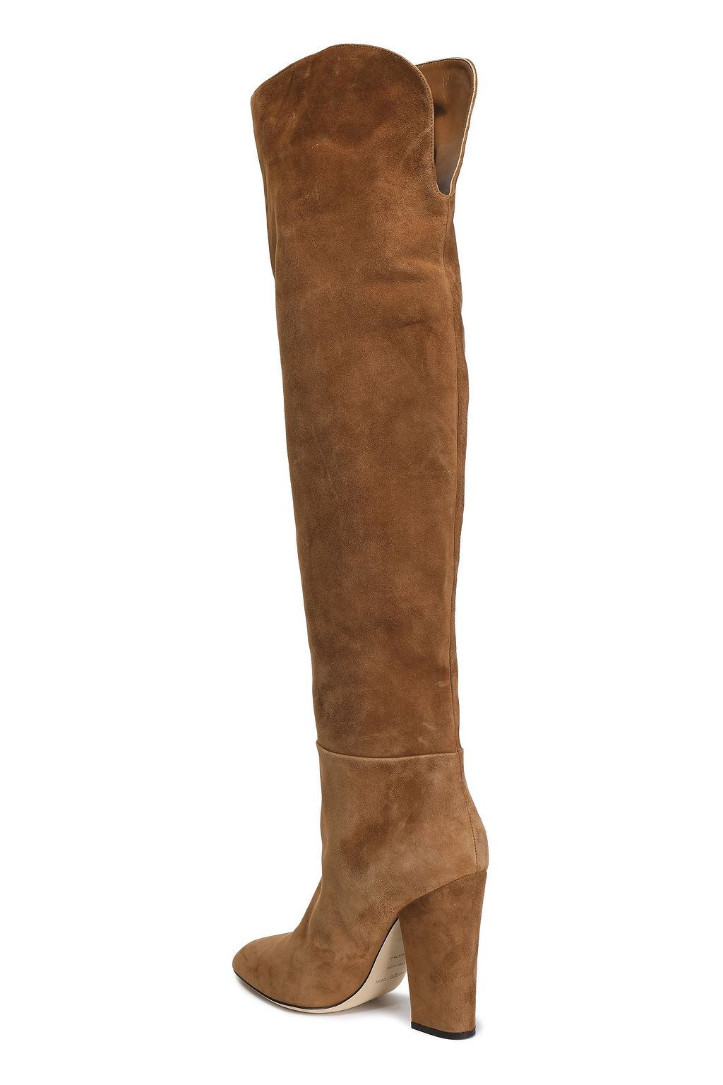 SERGIO ROSSI Scarlett suede over-the-knee boots