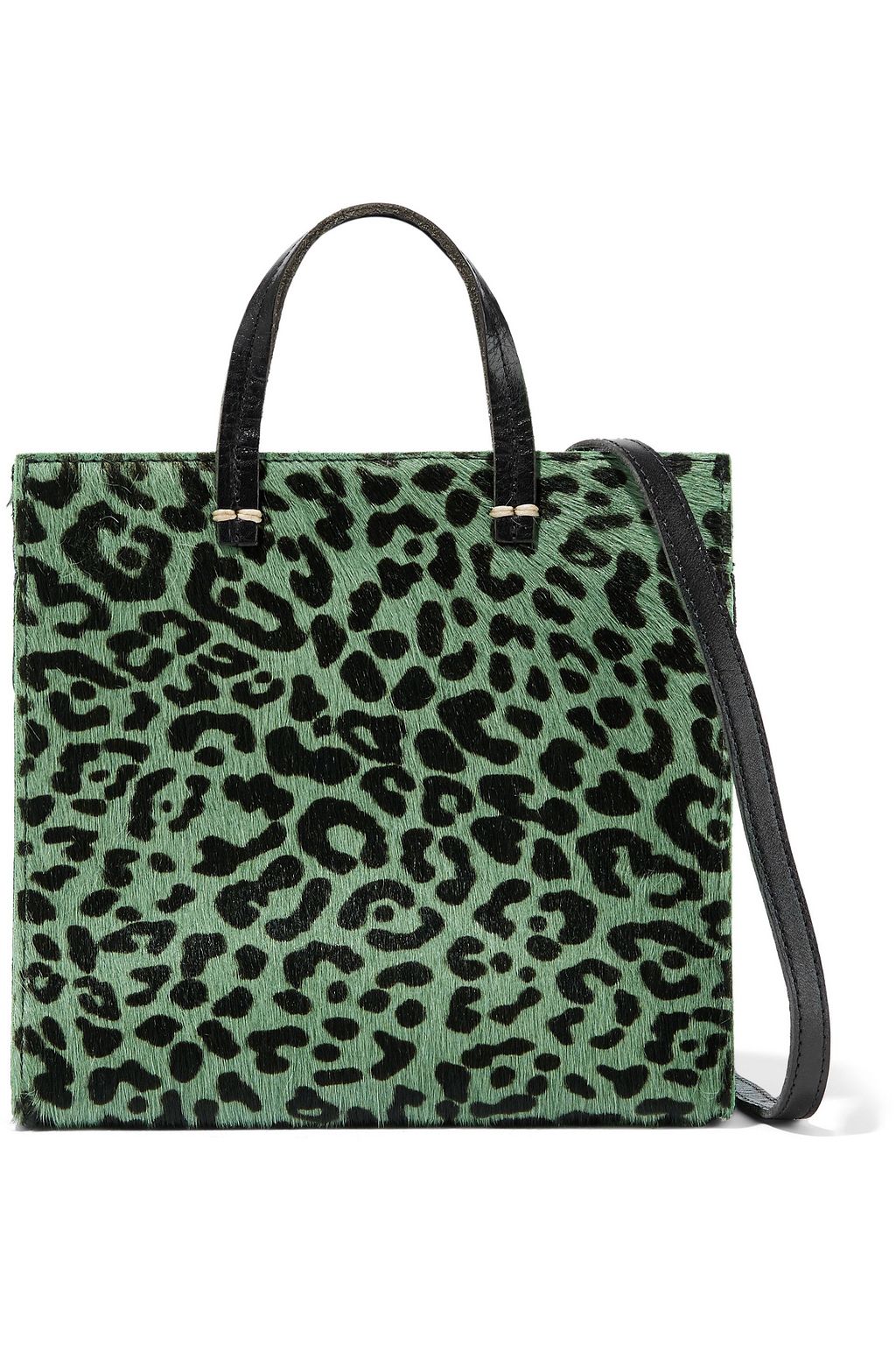 clare v simple leather tote