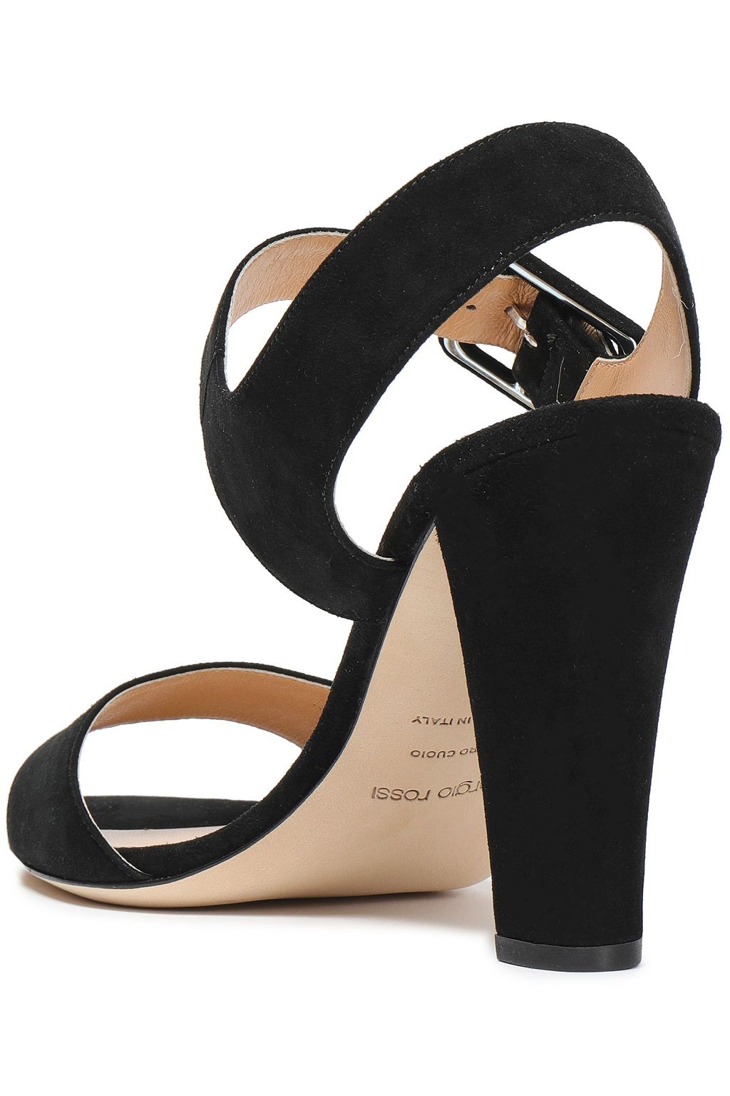 SERGIO ROSSI Suede sandals