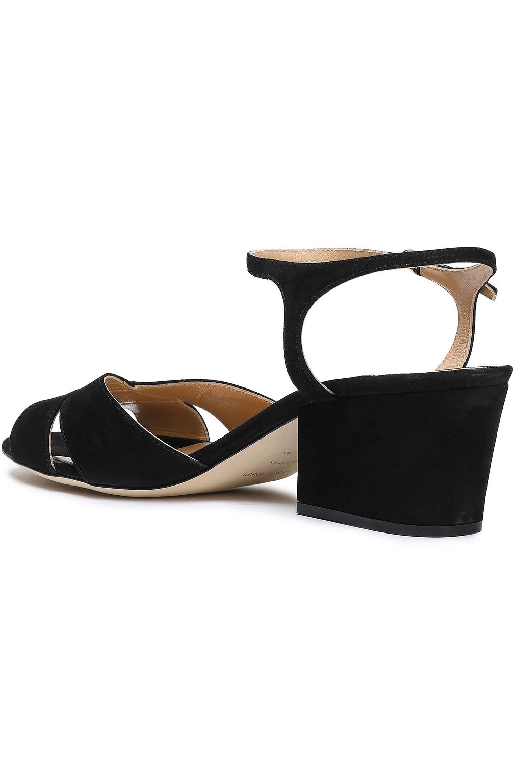 SERGIO ROSSI Suede sandals
