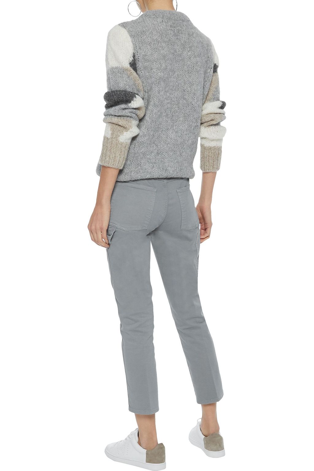 J BRAND Ruby cropped mid-rise slim-leg jeans
