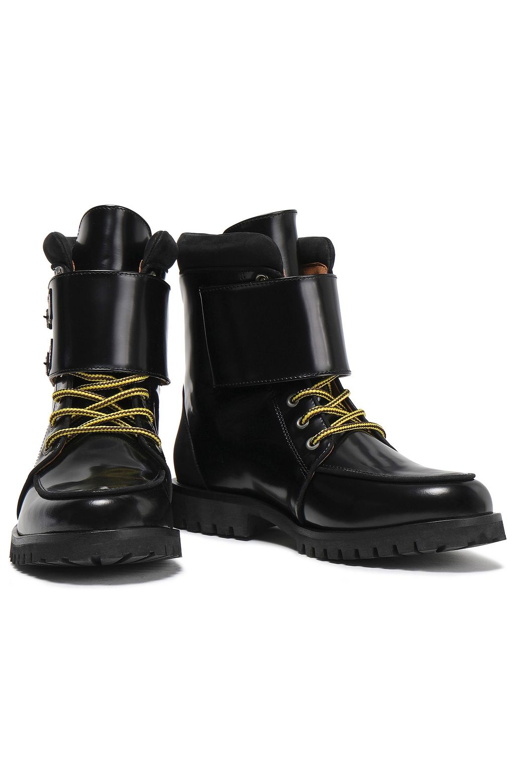 ganni violet ankle boots