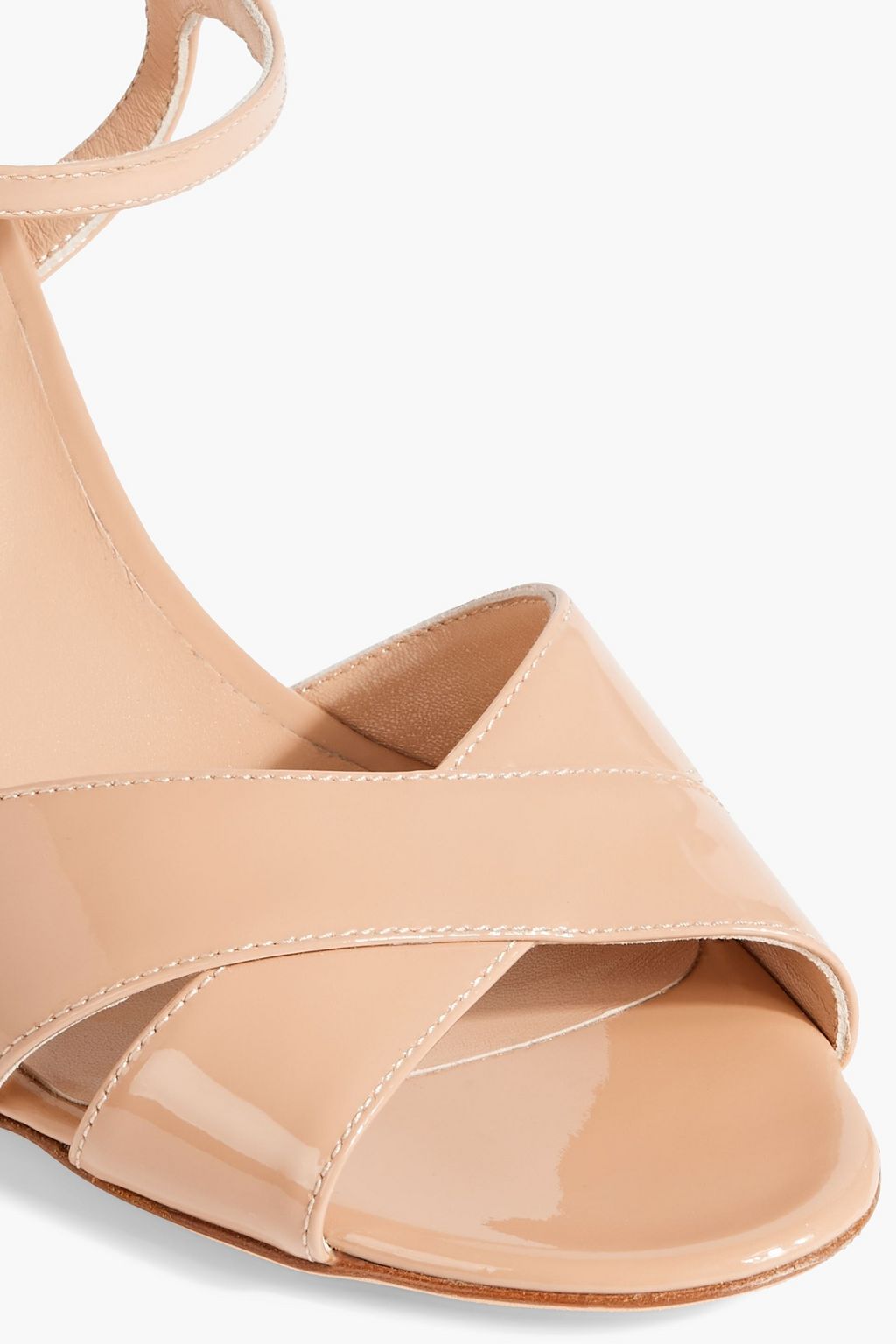SERGIO ROSSI Patent-leather sandals