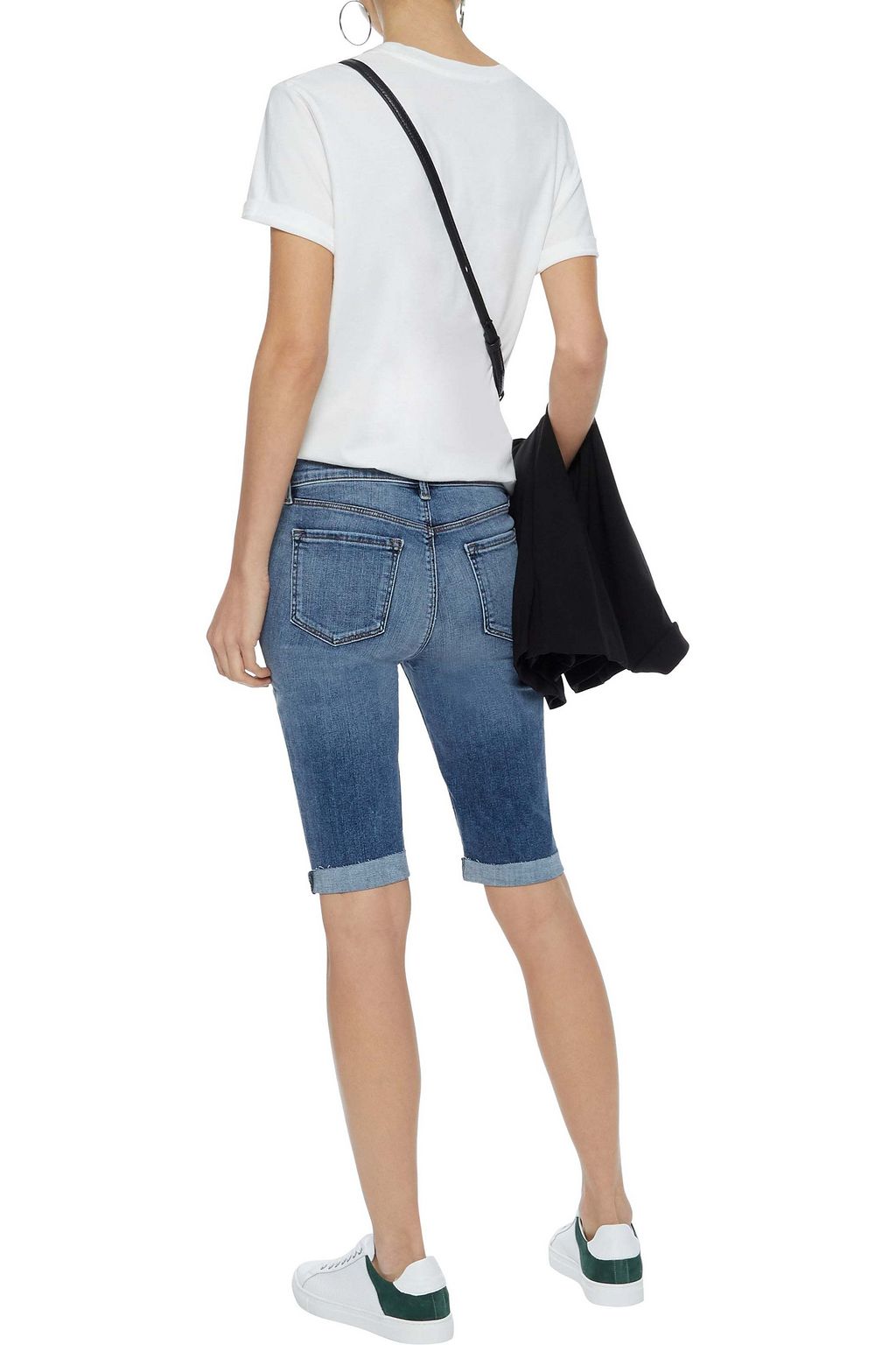 J BRAND 811 faded denim shorts