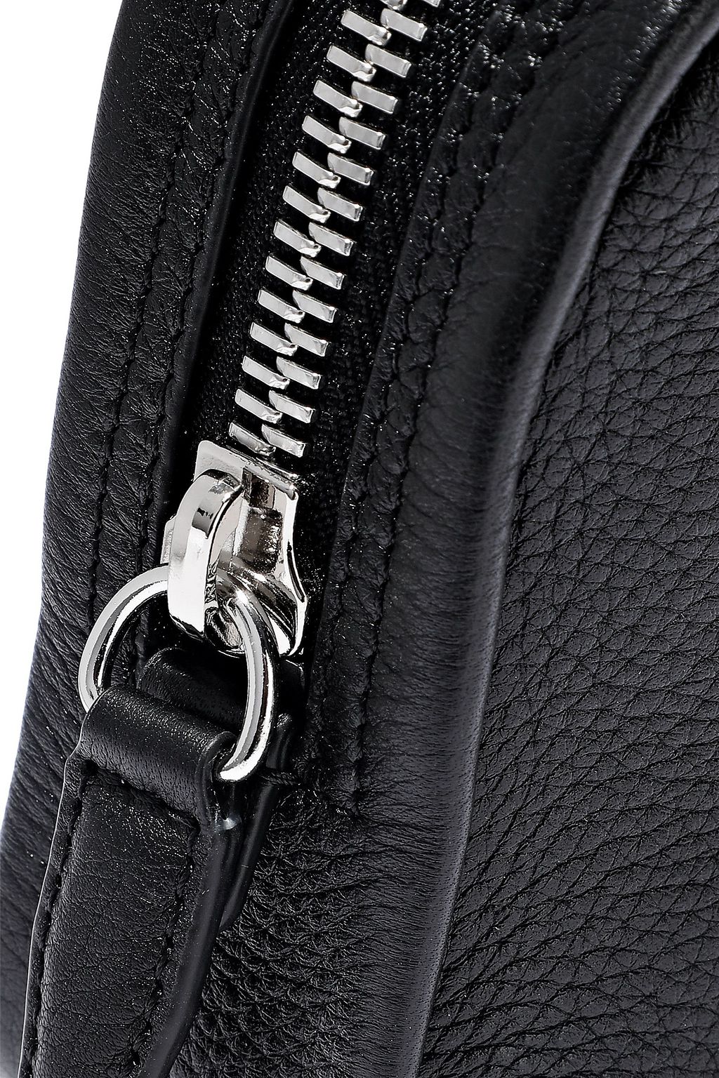 ALEXANDER WANG Fumo studded pebbled-leather cosmetics case