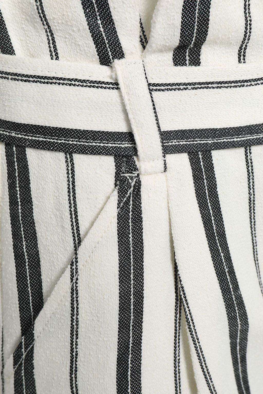 CLAUDIE PIERLOT Symphonie striped bouclé skirt