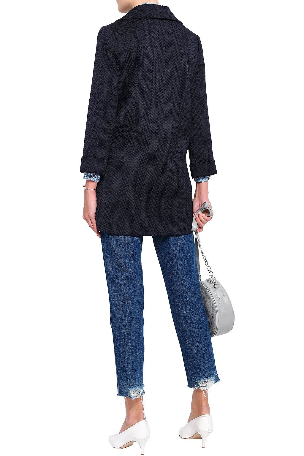 CLAUDIE PIERLOT Textured woven coat
