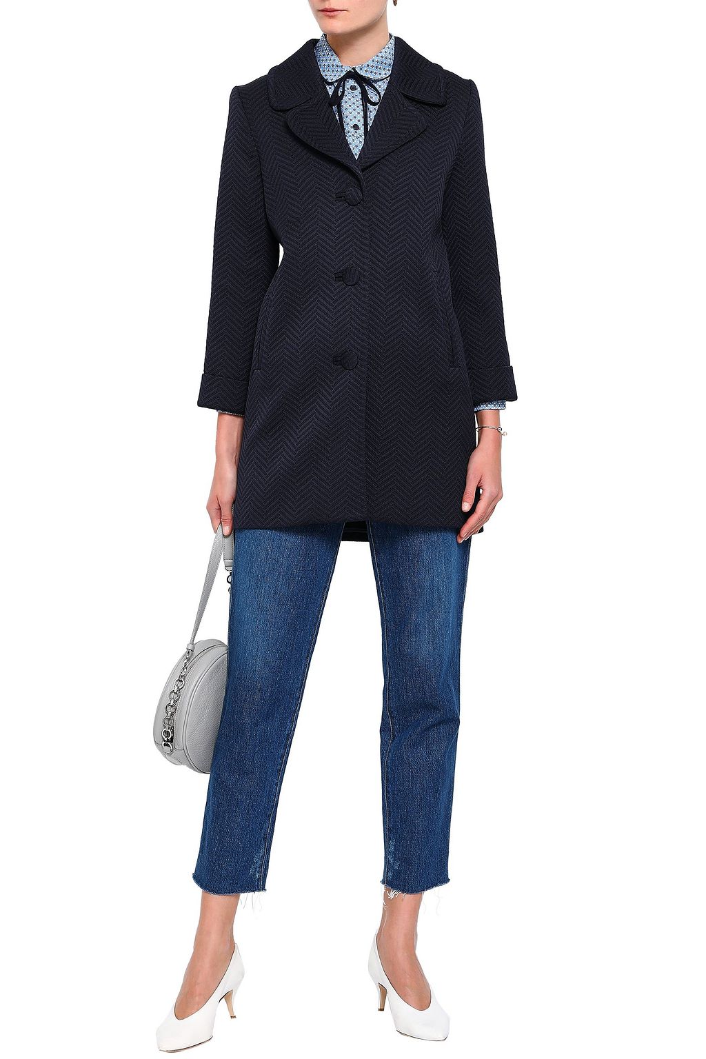 CLAUDIE PIERLOT Textured woven coat