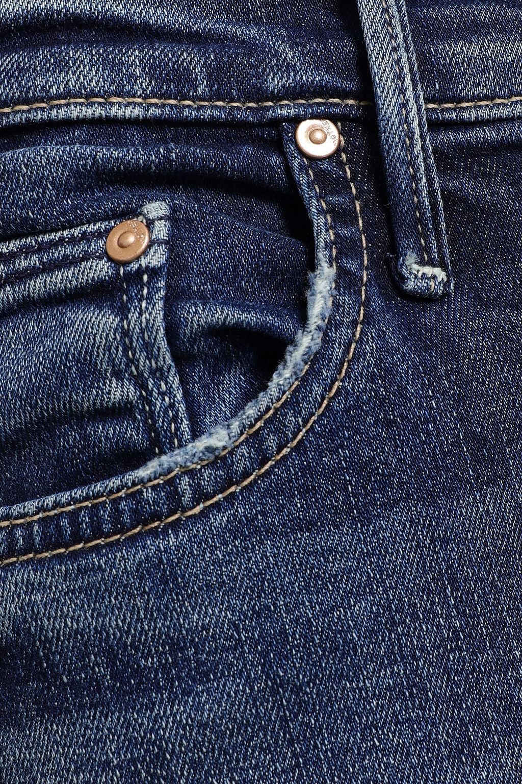 MOTHER High-rise kick-flare jeans