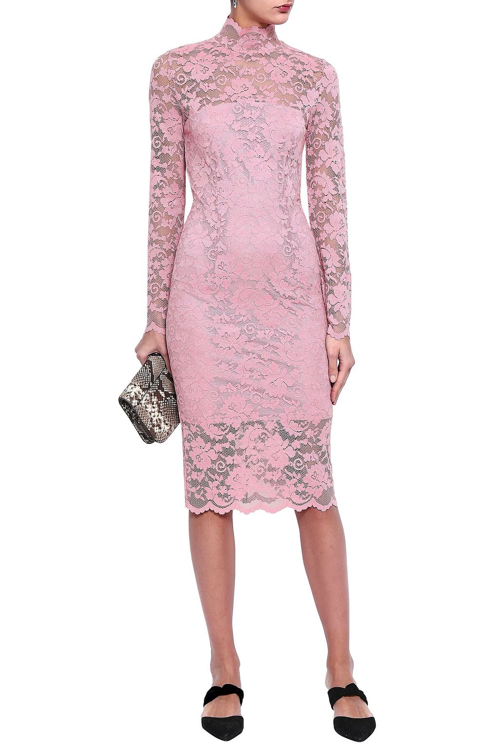 GANNI Flynn lace dress