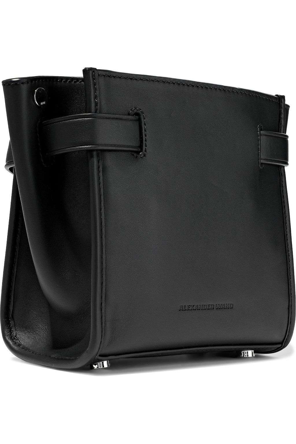 ALEXANDER WANG Attica chain-embellished leather shoulder bag