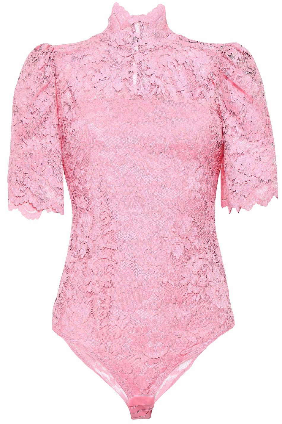 lace turtleneck bodysuit