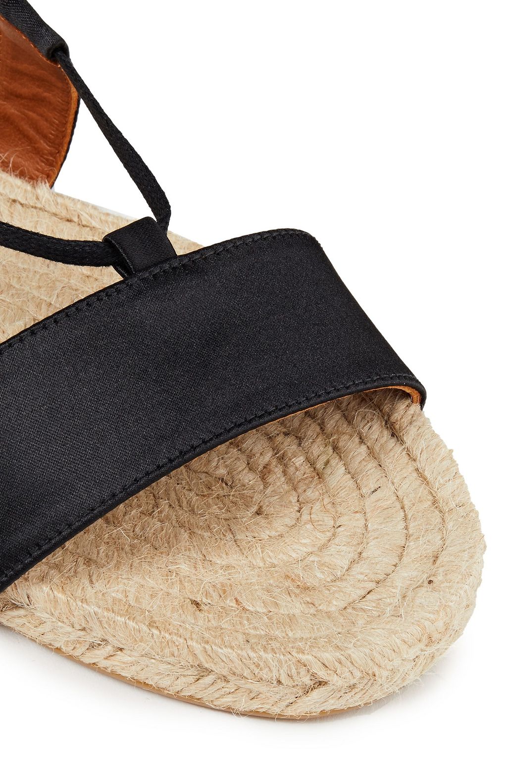 CASTAÑER Pasha satin espadrille sandals