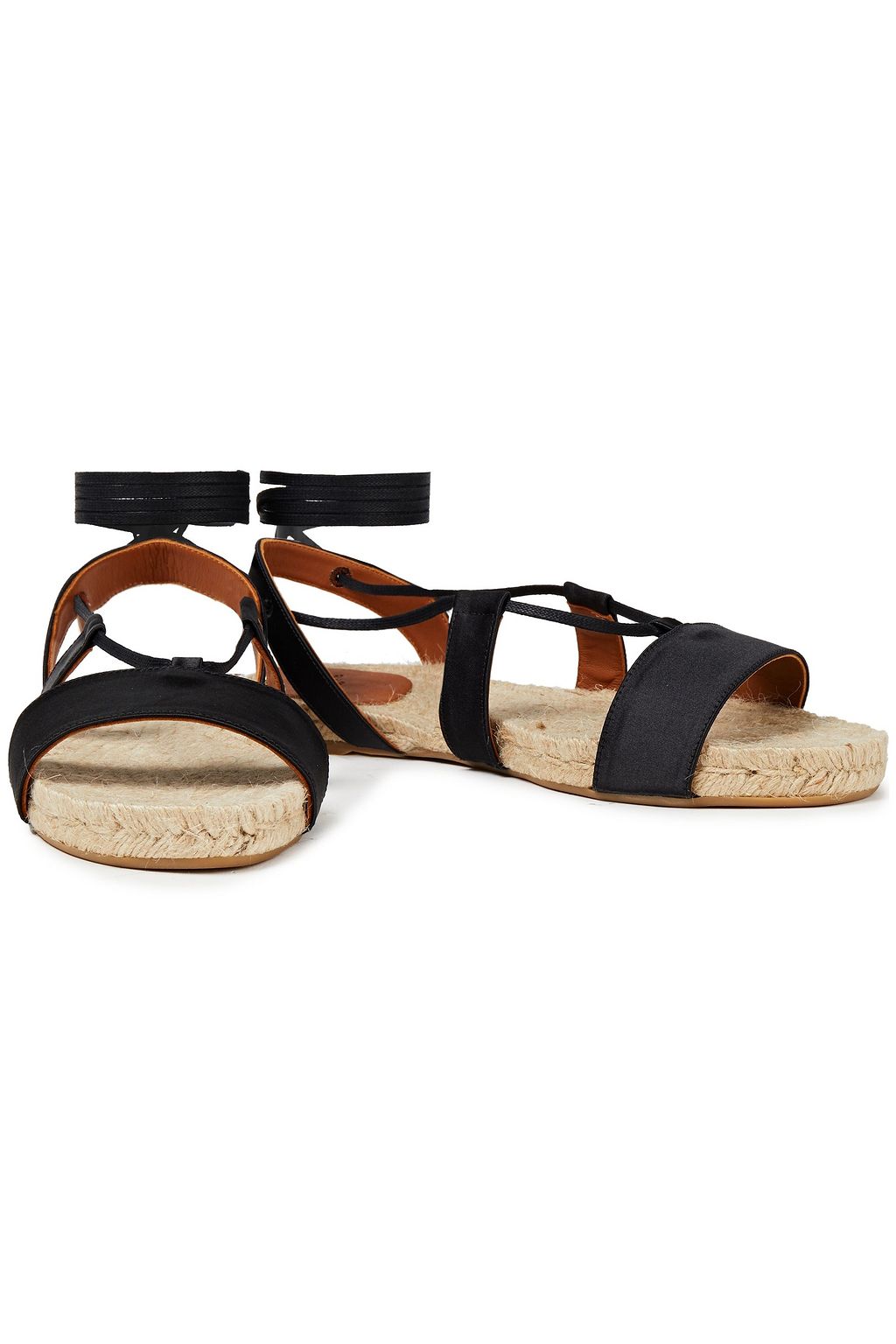 CASTAÑER Pasha satin espadrille sandals