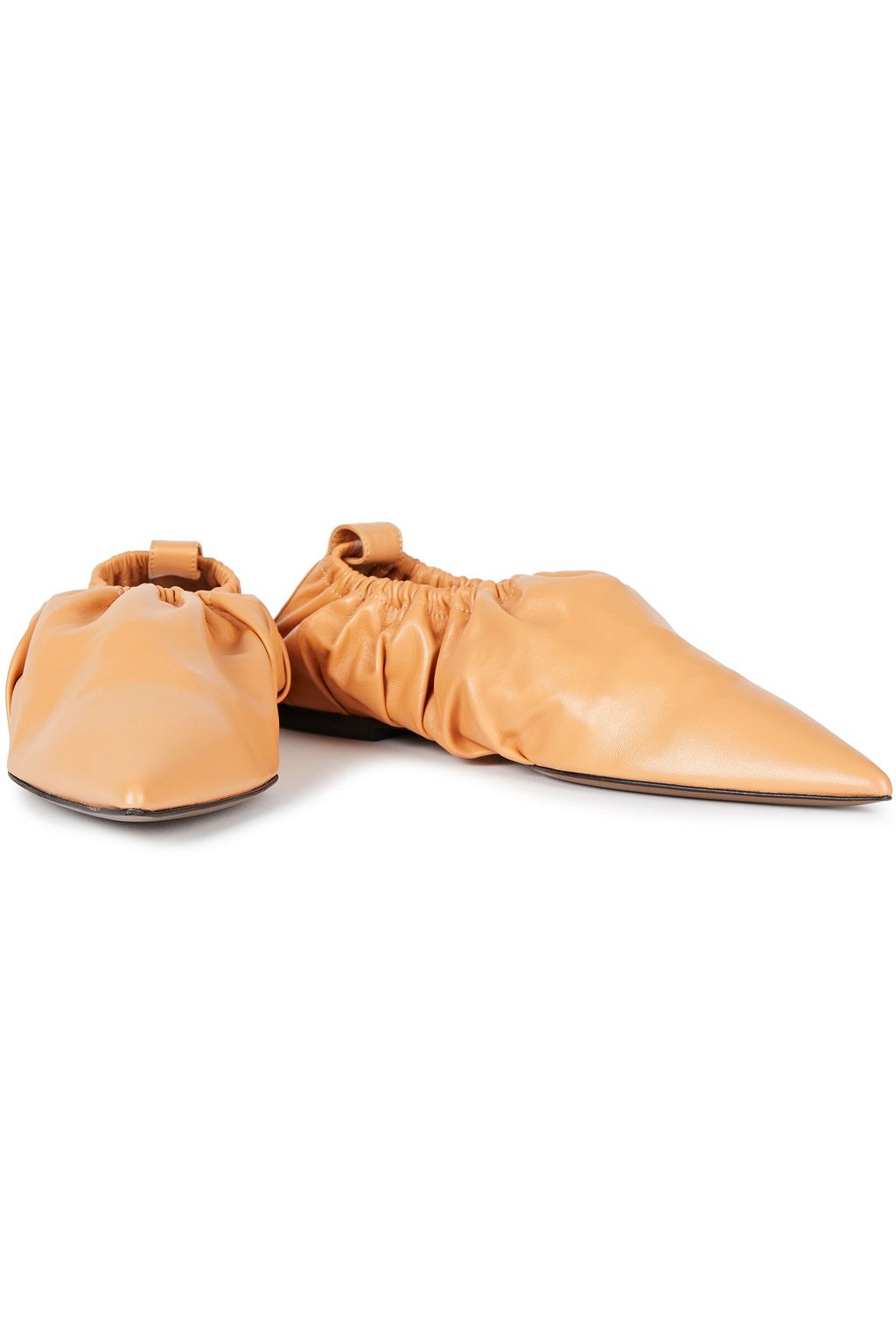 NEOUS Phinia gathered leather flats