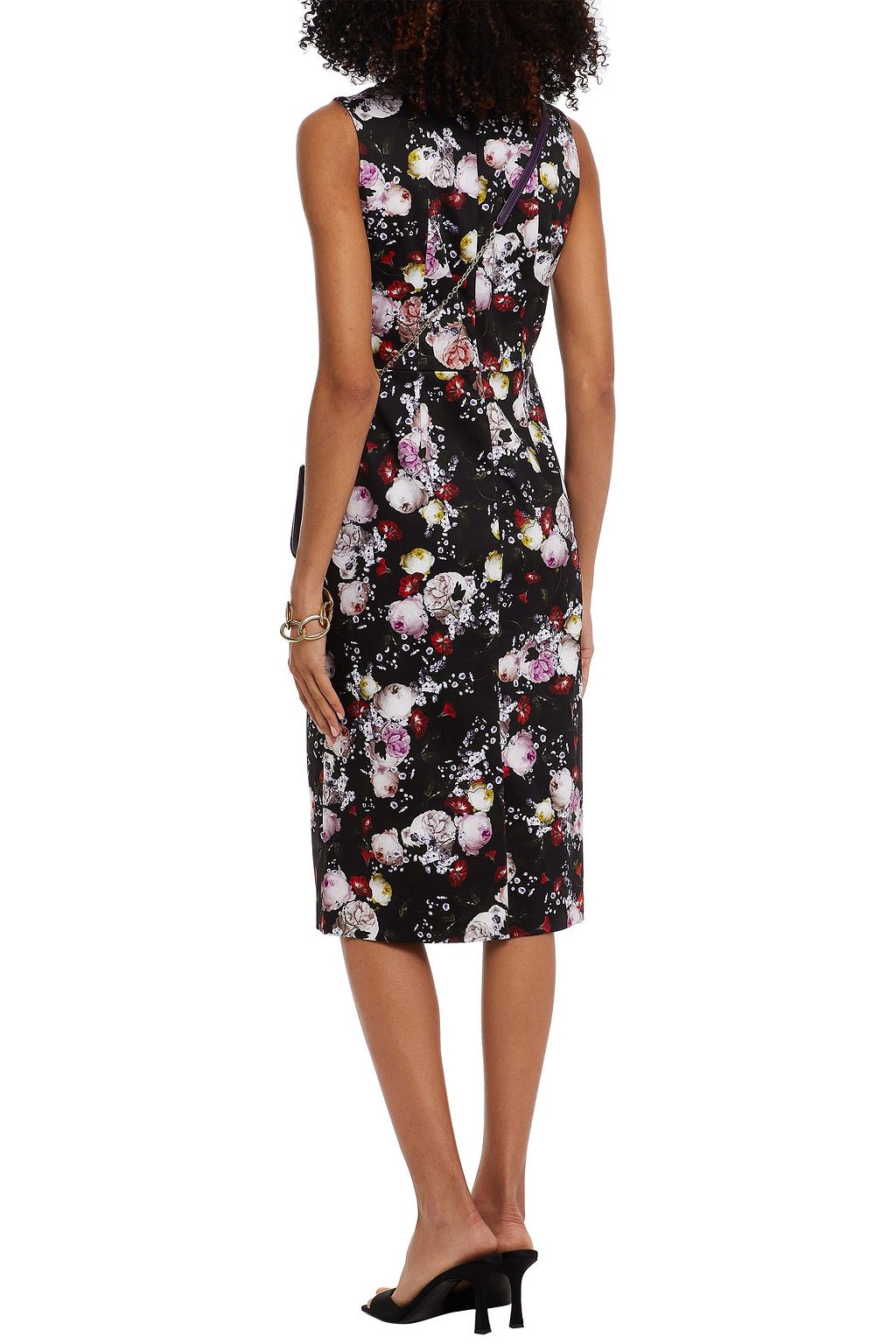 ERDEM Parker printed stretch-cotton midi dress