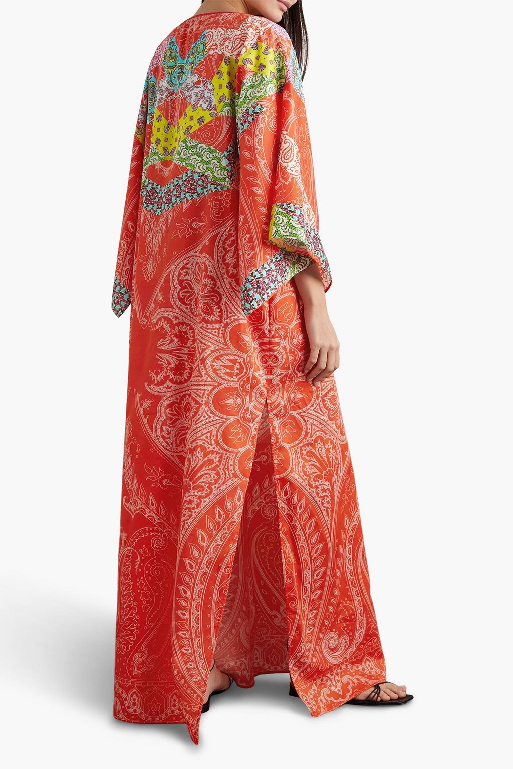 ETRO Heroes tasseled paisleyprint cottonvoile kaftan THE