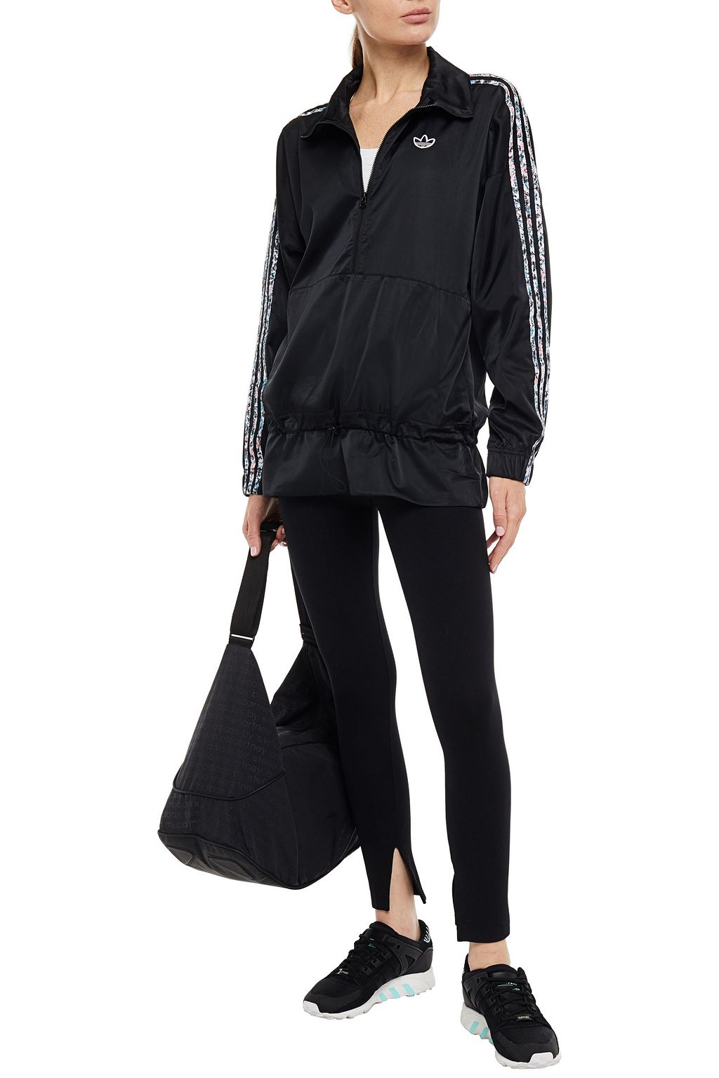 ADIDAS ORIGINALS Striped shell track jacket
