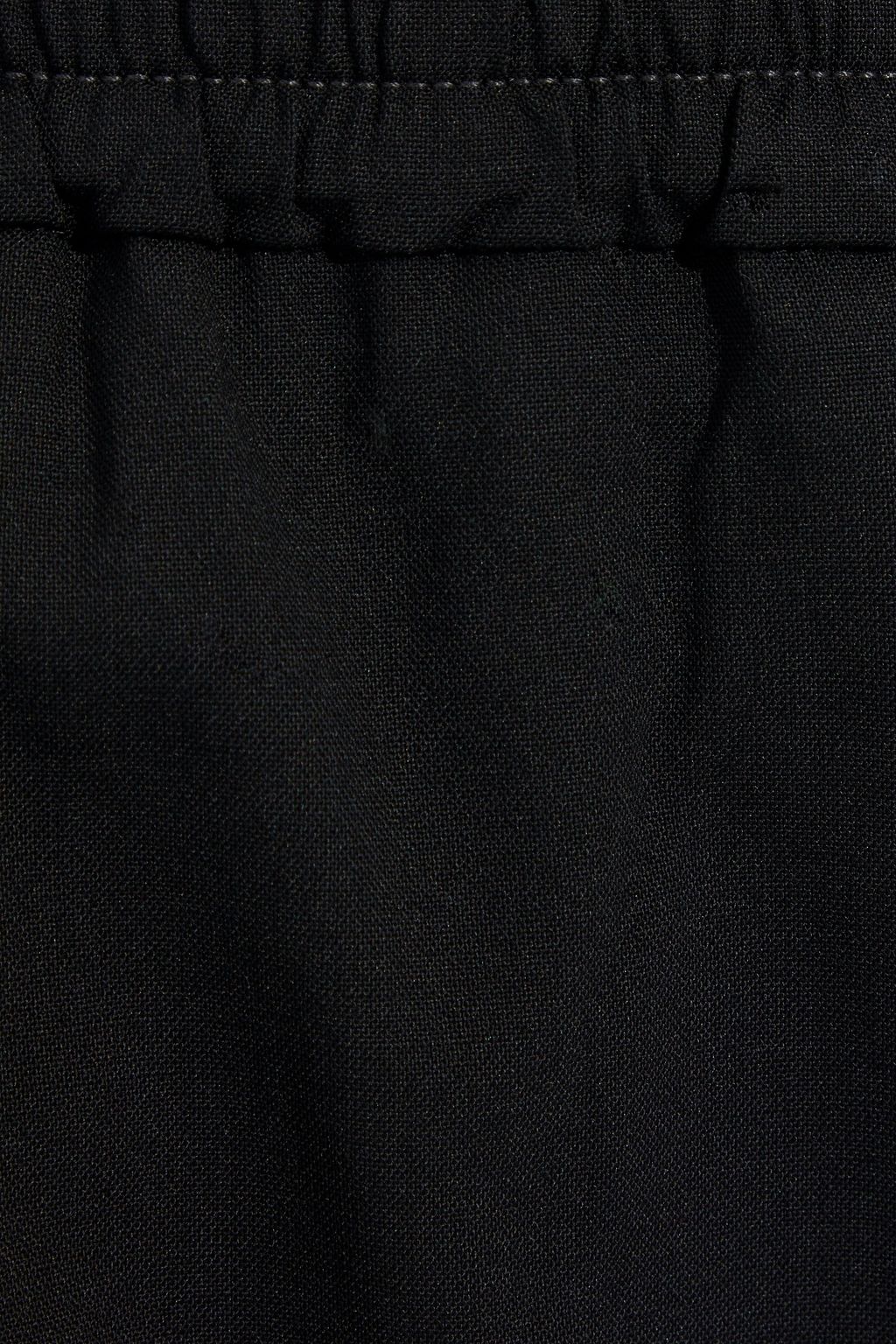 BITE STUDIOS オーガニックウール混 ストレートレッグ パンツ