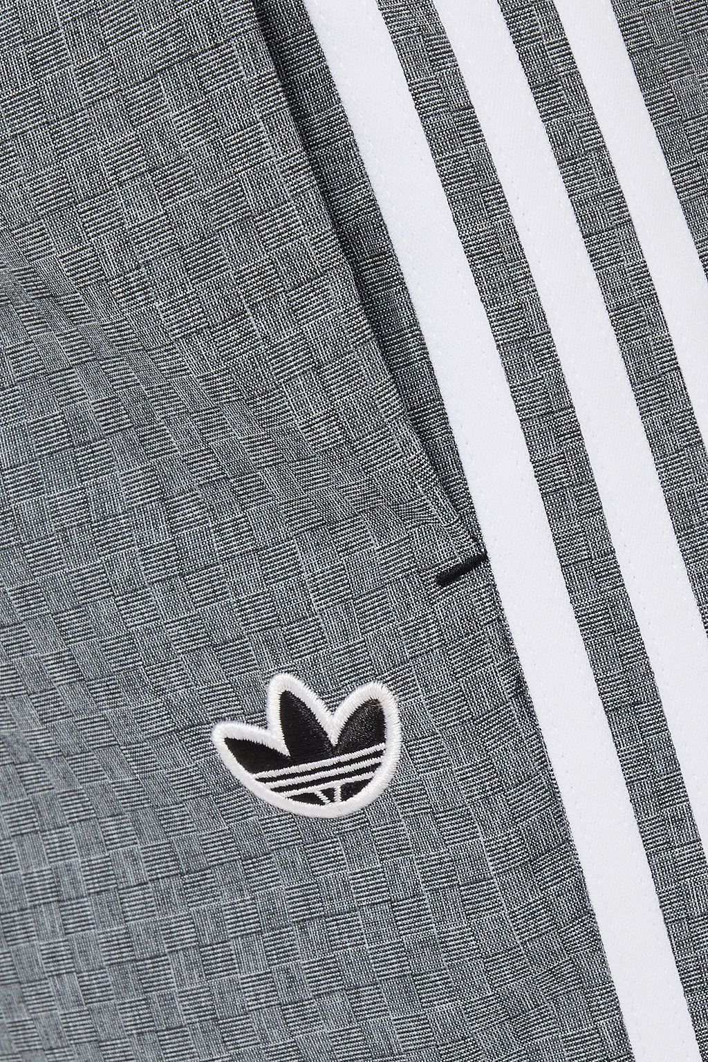 ADIDAS ORIGINALS Prince of Wales checked stretch-jersey track pants
