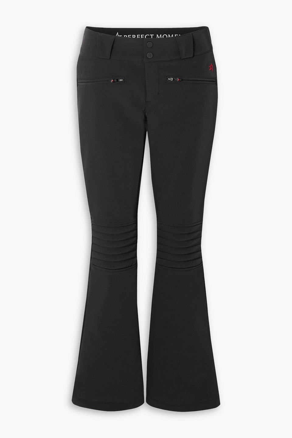 Perfect Moment Aurora Flared Ski Trousers In Black