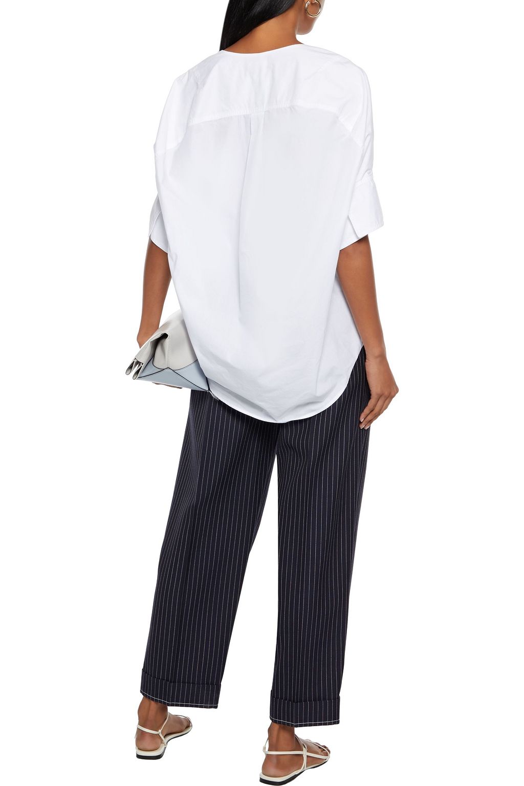 BITE STUDIOS Organic cotton-poplin top