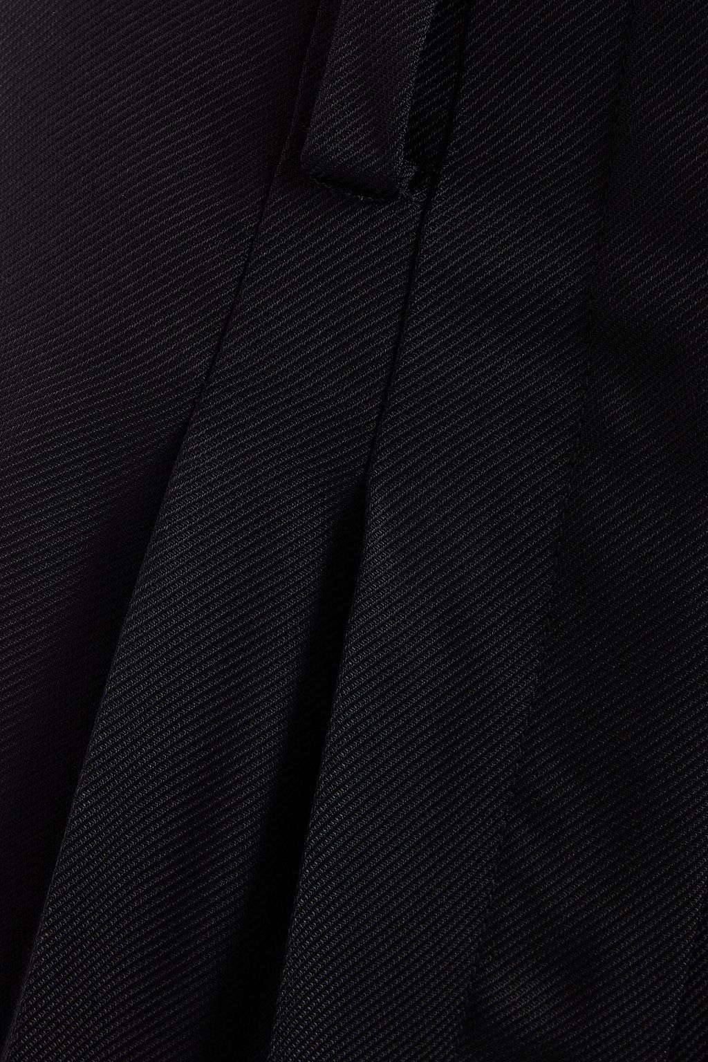 SANDRO Ellina pleated twill wide-leg pants