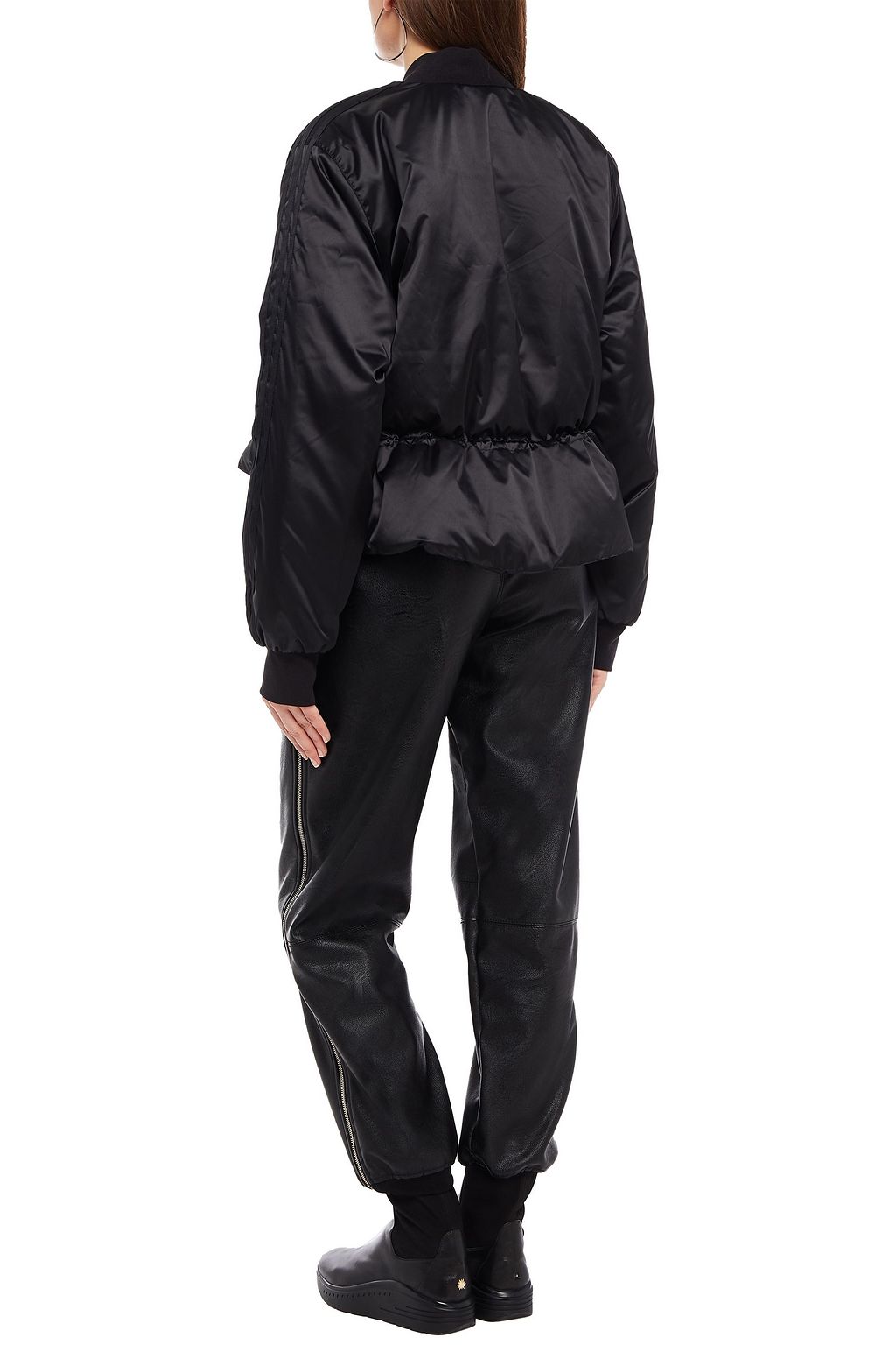 ADIDAS ORIGINALS Gathered shell bomber jacket