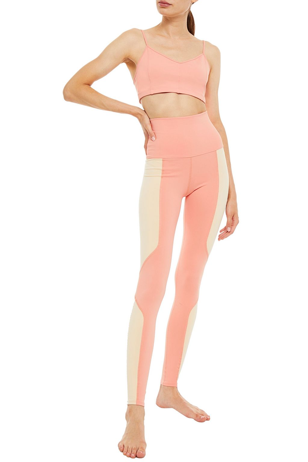 LIVE THE PROCESS Stretch-Supplex sports bra