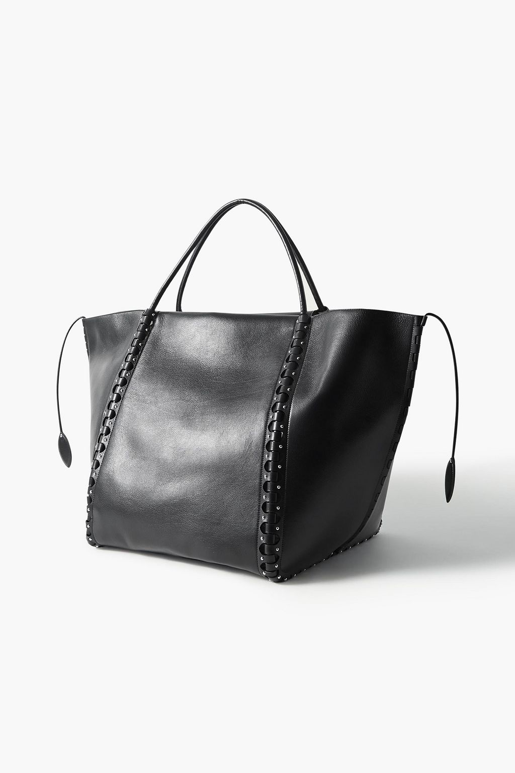 ALAÏA Le Hinge large laser-cut leather tote