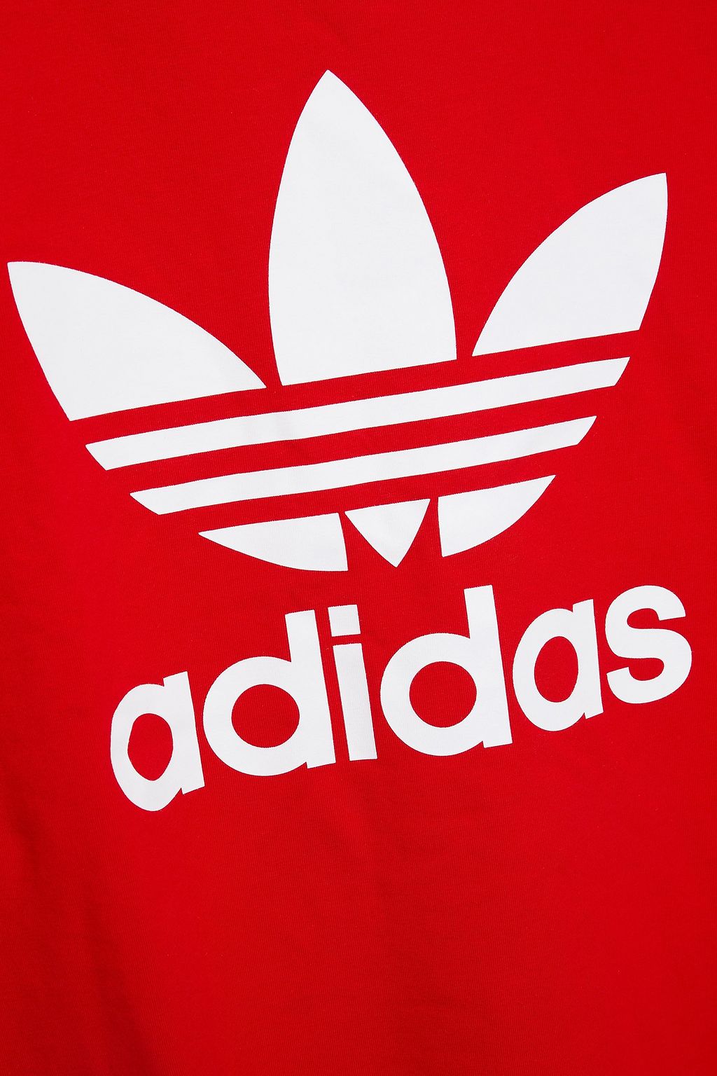 ADIDAS ORIGINALS Printed stretch-cotton jersey T-shirt