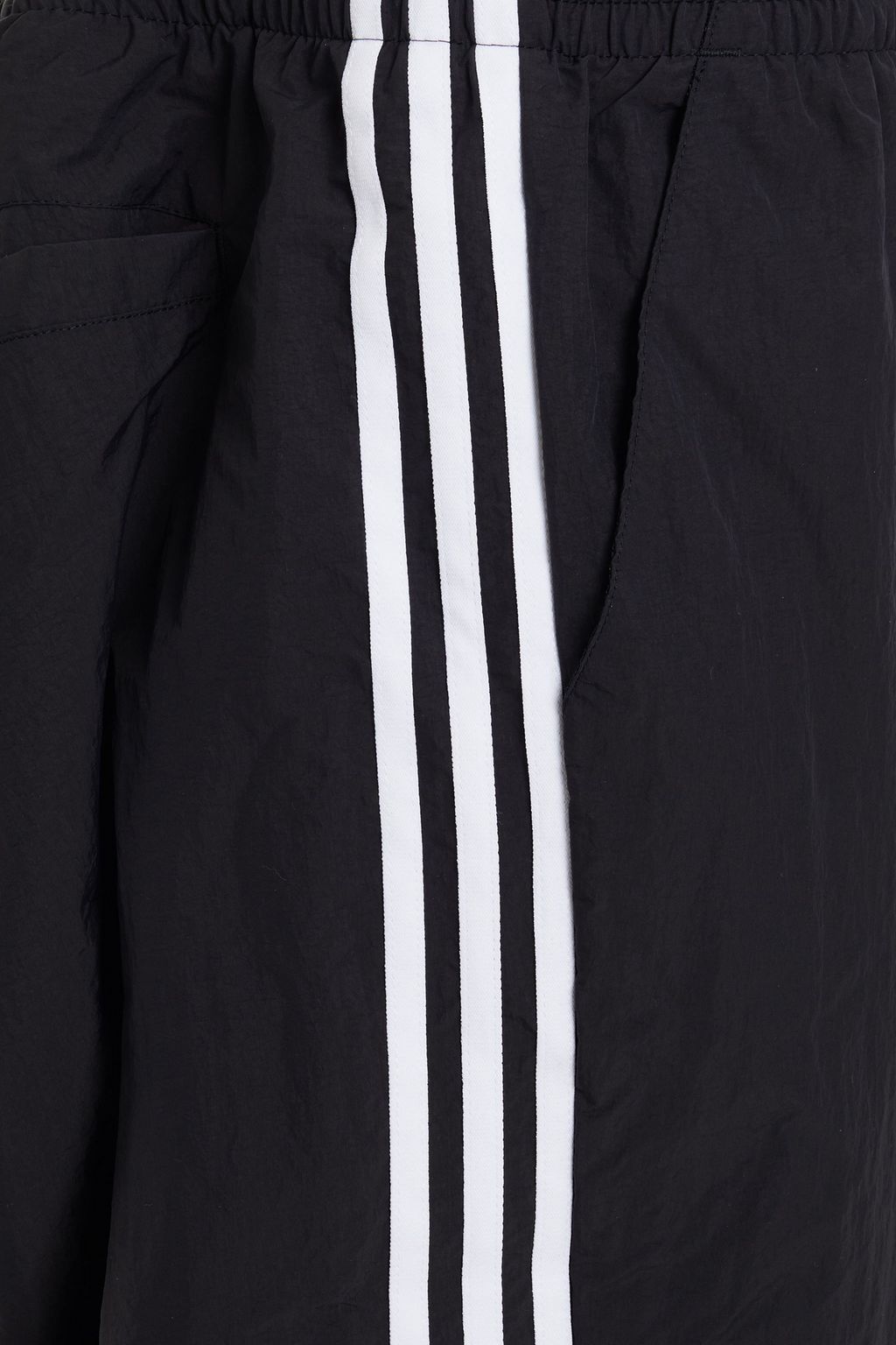 ADIDAS ORIGINALS Stretch-jersey and shell track pants