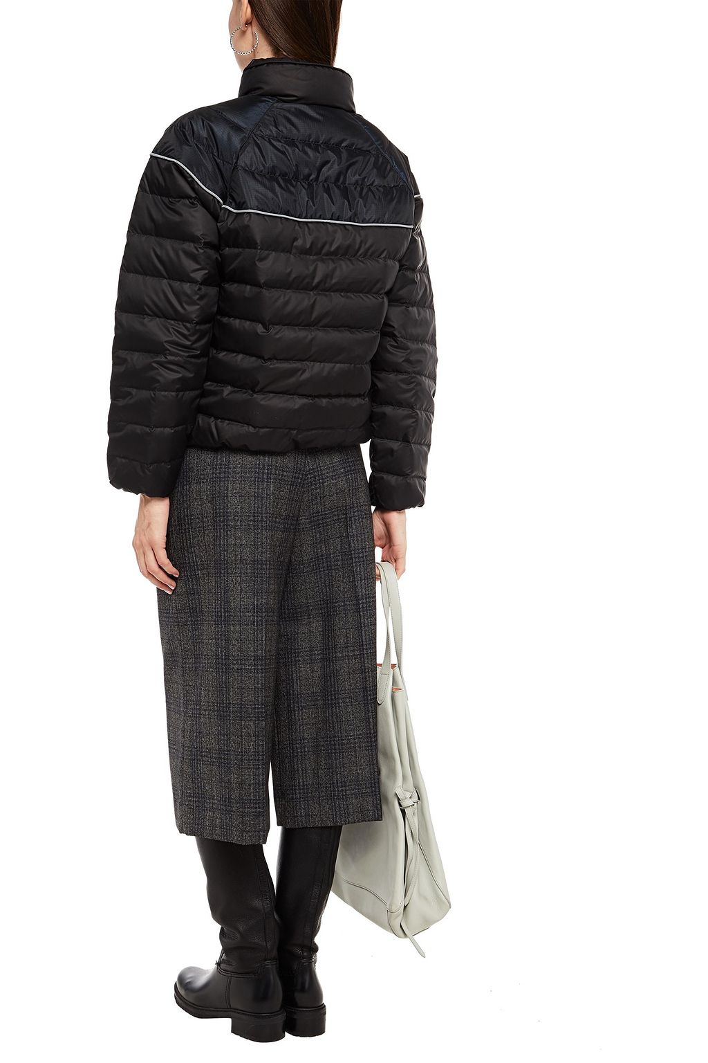 IENKI IENKI Paneled quilted shell jacket