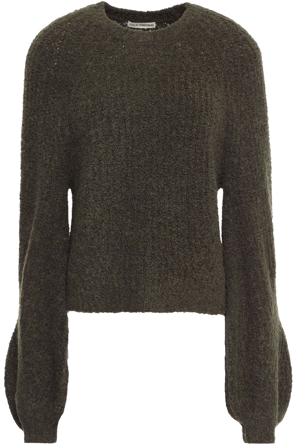 mint green turtleneck