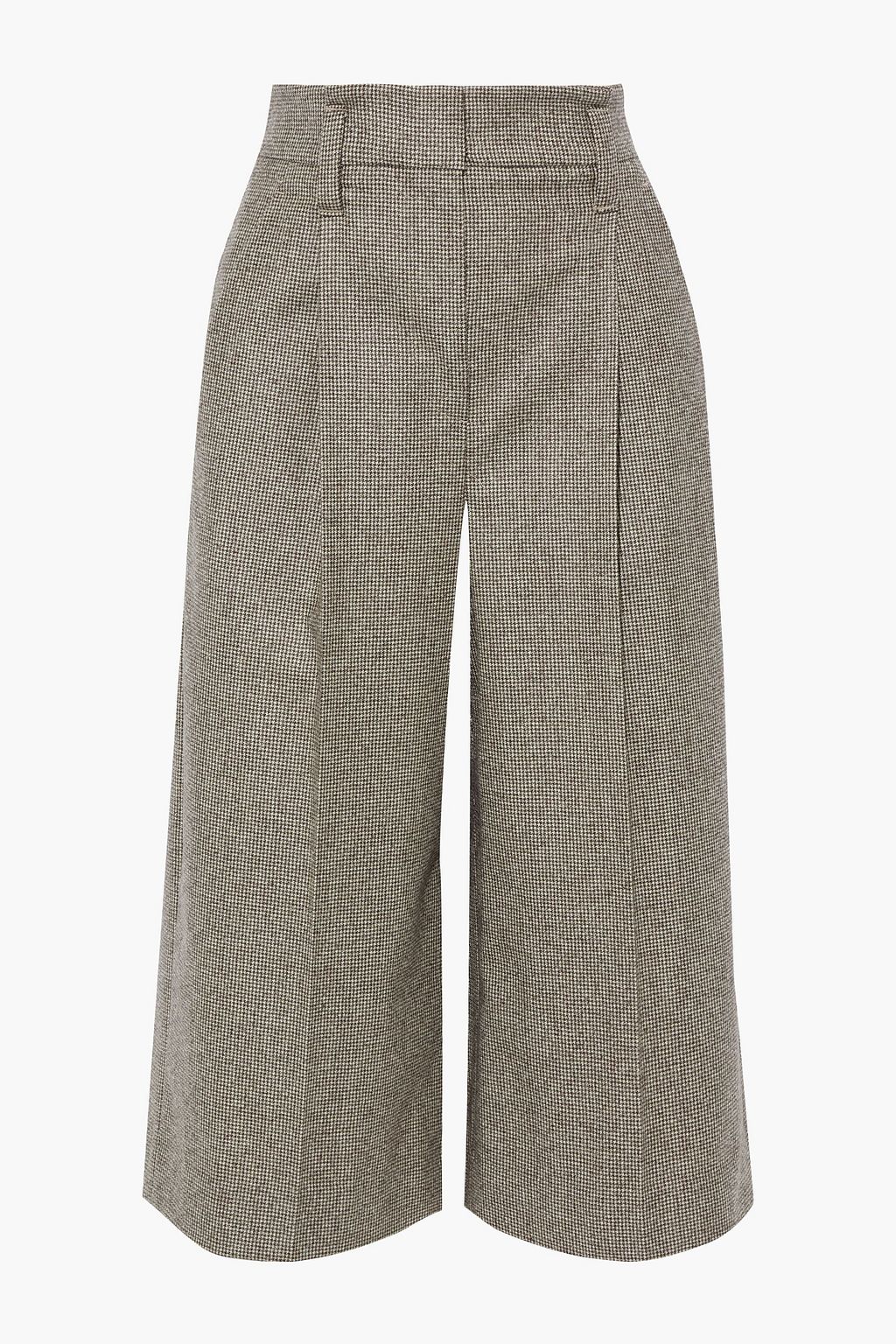 BRUNELLO CUCINELLI Pleated houndstooth wool culottes | THE OUTNET