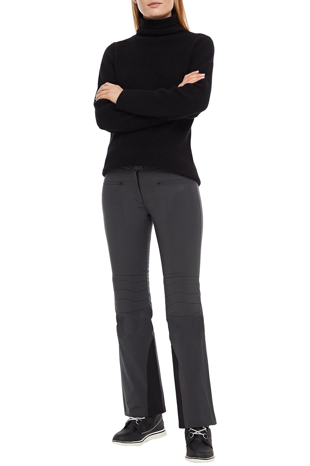 IENKI IENKI Basq belted straight-leg ski pants