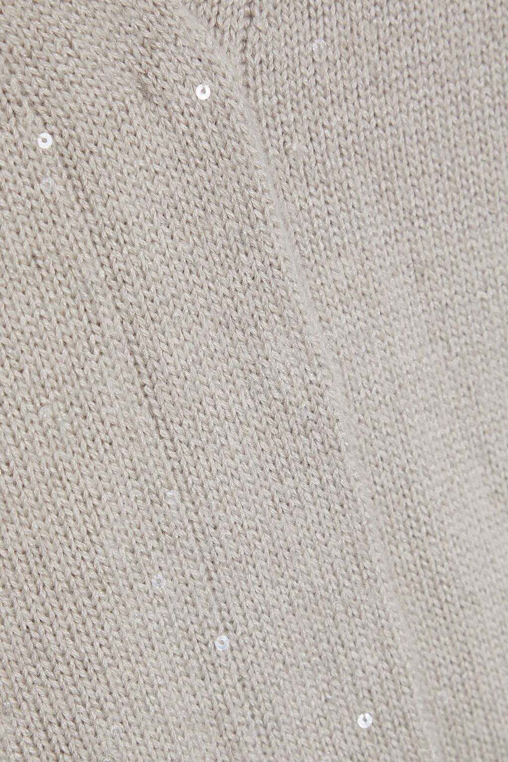 BRUNELLO CUCINELLI Sequin-embellished cashmere and silk-blend cardigan