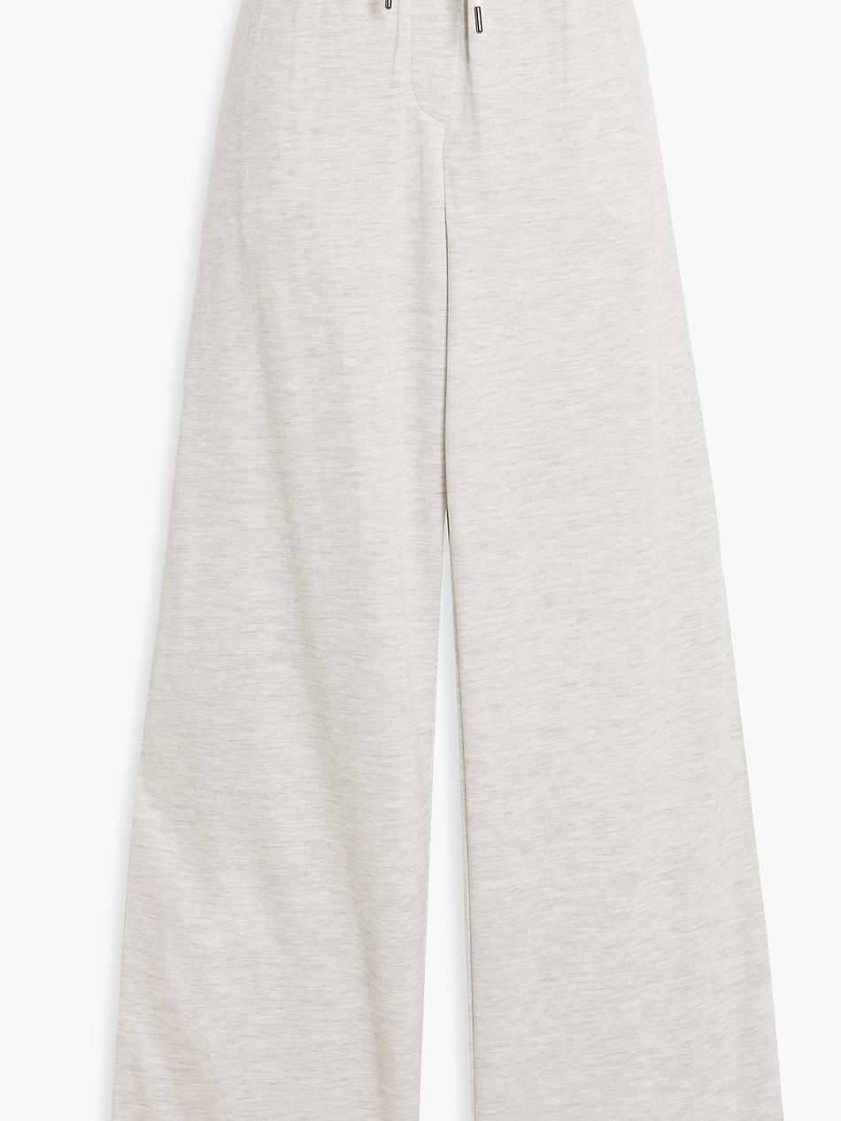 bead-embellished cotton-blend jersey track pants