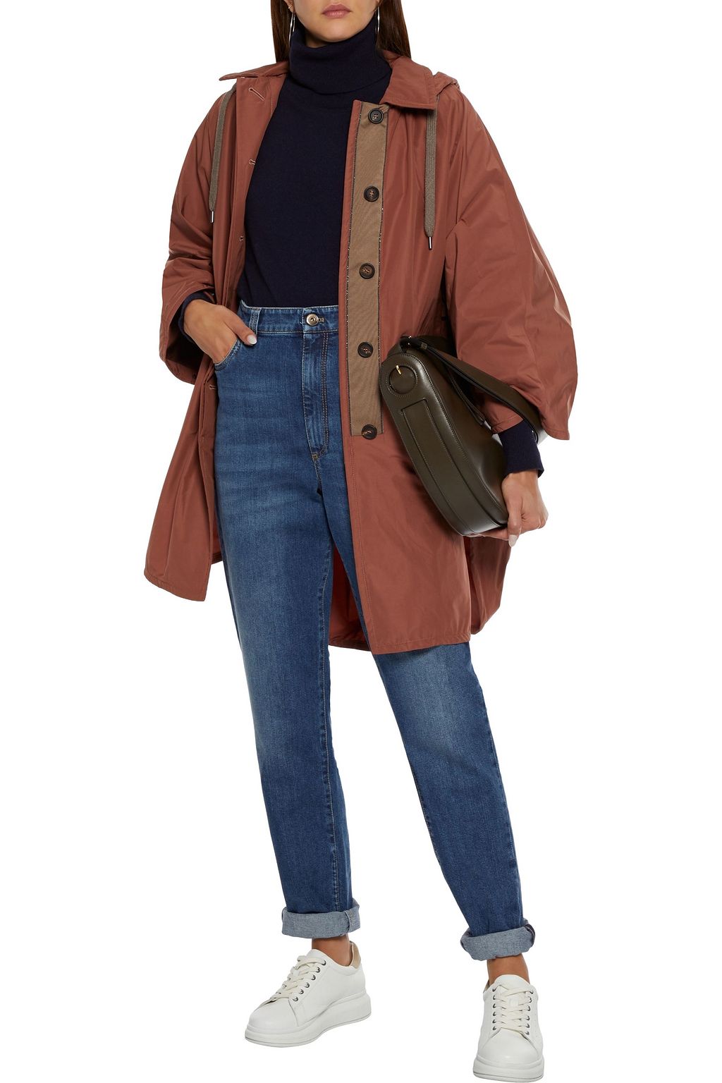 BRUNELLO CUCINELLI Faded boyfriend jeans