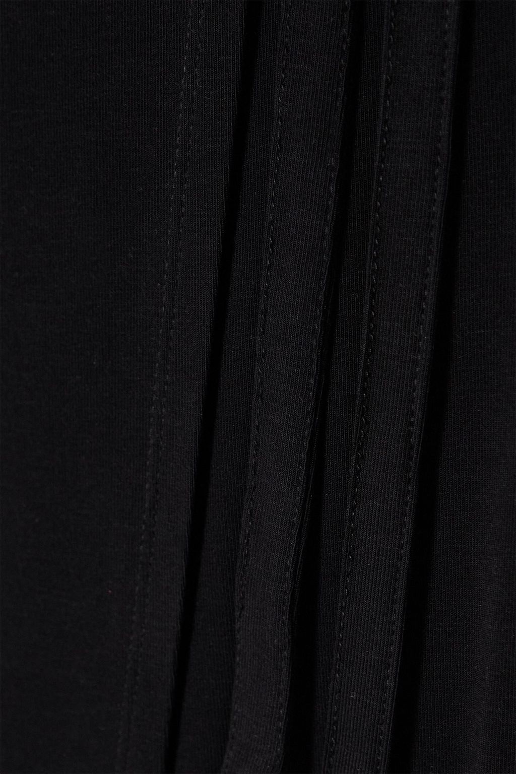 BOUGUESSA Andy Lyocell-blend jersey wrap midi skirt