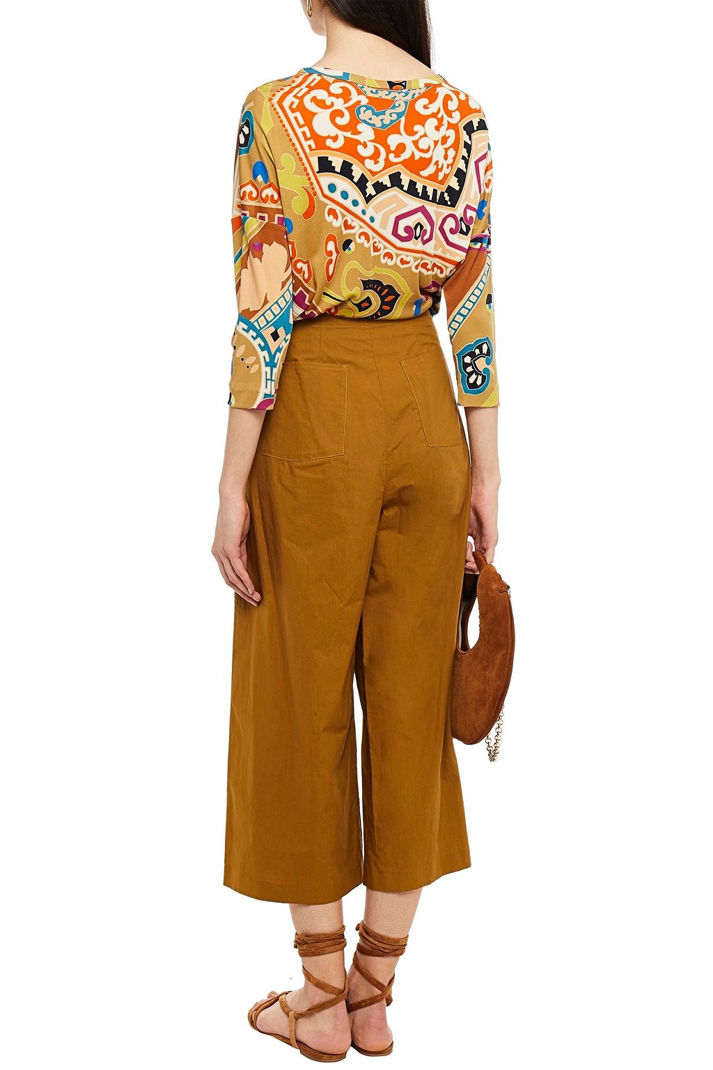 ETRO Printed jersey top