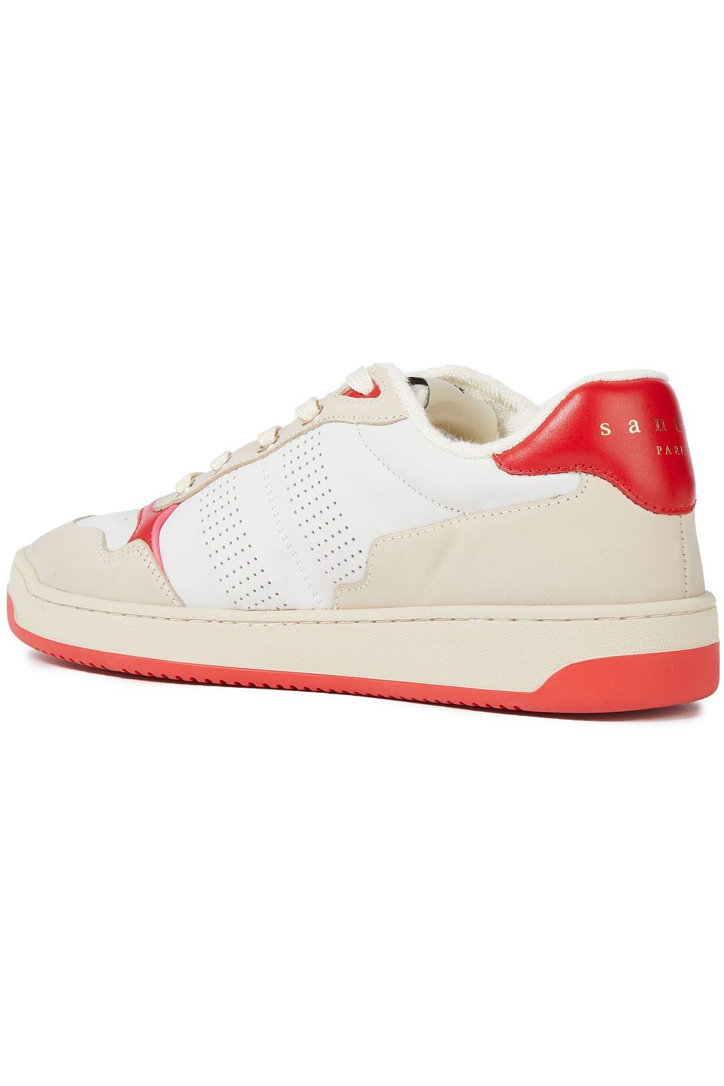 SANDRO Sneakers aus lasergeschnittenem Leder