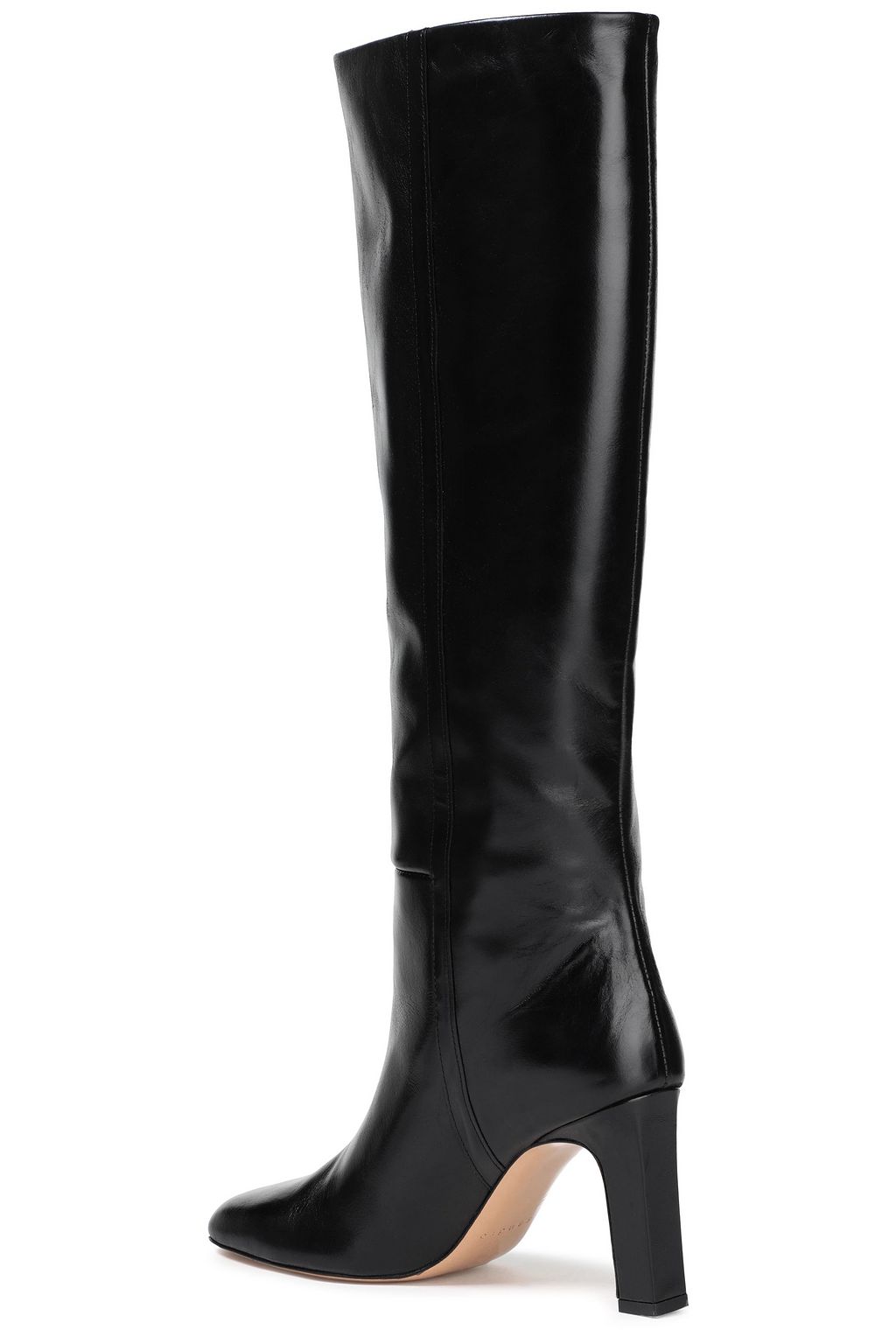 SANDRO Kniehohe Lederstiefel