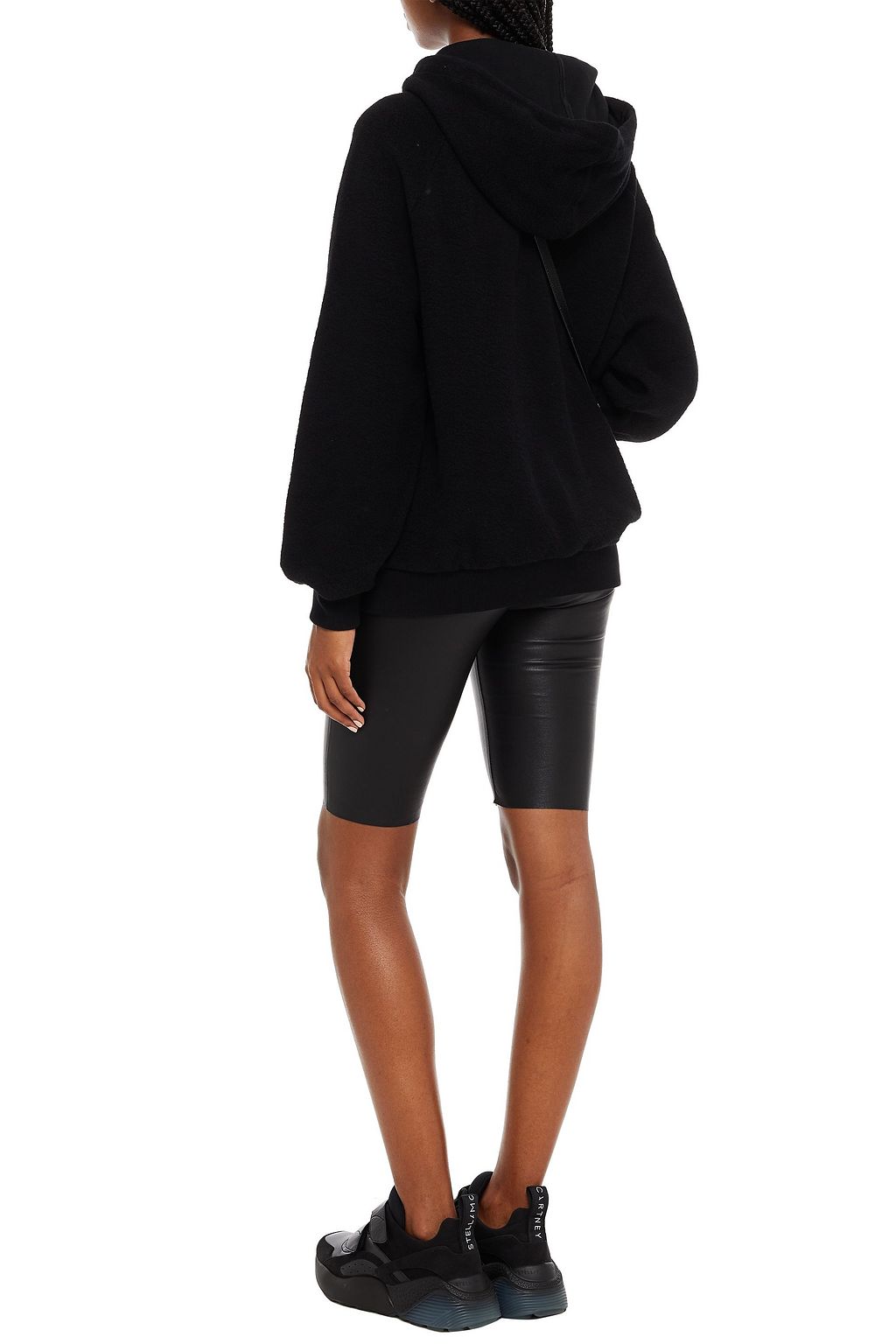 NINETY PERCENT Organic cotton-fleece hoodie